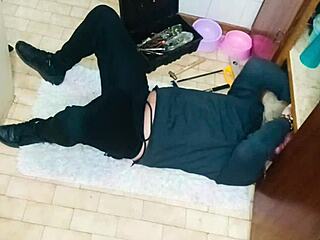 Plumber Fixes Sink, Gets Her Wet Pussy Dripping In Doggystyle