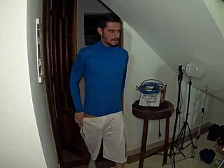 I suffocate with my ass and spank the guy's butt, big mistake!