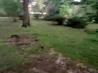 i'm impregnablelexa takin wolfdaddy901's raw dick deep in public park for that bareback creampie...