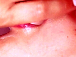 Step Sister Receives Facial In Close-Up View