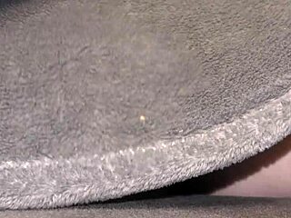 slutty wife fingers her hairy wet pussy and cheats with homemade orgasm