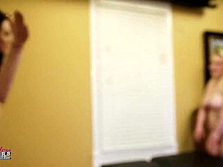 Why do hot blonde Hannah and skinny brunette Olyssia lick their sweet pussies?