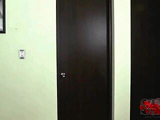 Neighbor and lover start their first part with teasing fun