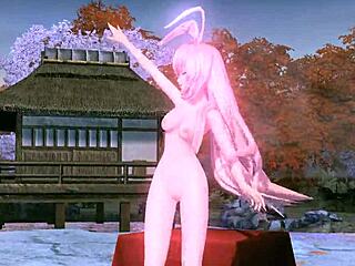 Megurine Luka's Passionate Nude Display In Project Diva Mod