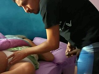 Spying On Stepsister Leaves Dick Very Hard