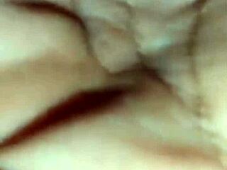 Young couple decides to swap wives for the first time in their amateur adventures.