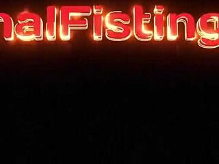 Foxy lesbian beauties are gaping and fisting those ass holes!