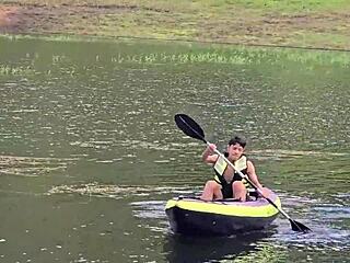 Caught fucking step-mother's suitor by her and step-dad