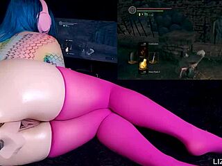 Dark Souls Fuck Machine Challenge 11 - Iron Golem Cumming And Squirting At The End