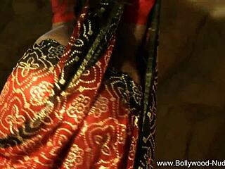 dreamy indian beauty pure seduction with teasing and striptease