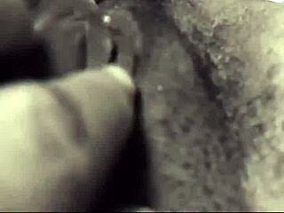 Horny stepmom rubs her wet pussy all alone 😏