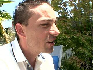 brunette amateur gets big facial from monster cock