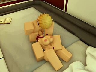 Denji x makima roblox sex explodes with intense hardcore action. Their bodies collide wildly.