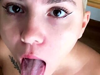 My little 18+ betsy in oral creampie compilation 3, swallowing cumshots and eating it all 😋