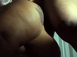 sexy bbw gives sloppy head to lesbian stud in bathroom