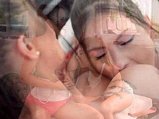 booby eurobabe lena paul flashes and fucks for cash outdoors 💰