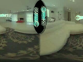 This blonde's tight wet pussy is getting pounded so hard in VR