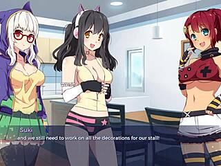 Sakura Gamer Part 6 Explodes in Lesbian Clover Ending!