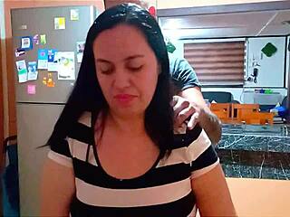 my stepsons friend came over to fuck me while i was washing dishes