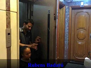 I slammed my cock into that tiny ass on the balcony.