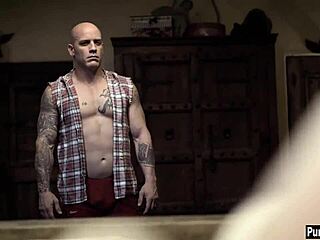 Young stepdaughter interested in stepfather's large member