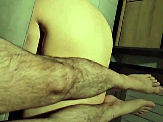 Submissive Blowjob With Cum Licking From Feet And Spanking 😏