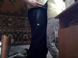 Lesbian illusion girls lick pussies with spanking