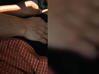 Is that mature woman with leggings flashing on the street?