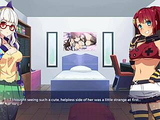 Sakura Gamer Part 6 Explodes in Lesbian Clover Ending!