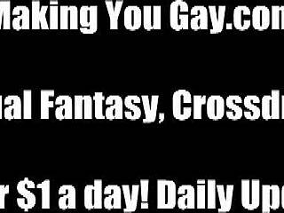 i think your bisexual fantasy is really hot, exploring femdom and toys.