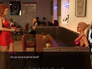 Check out Jessica Oneil in stockings with straps and upskirt in Hard News Ep 33