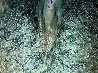 ebony pussy gets some play