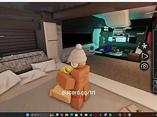 hot blonde sucking and riding big white cock