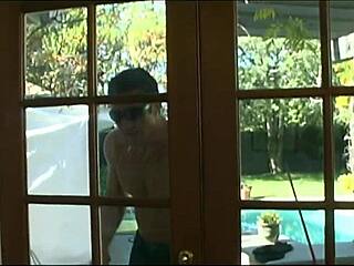 ciera sage gets fucked in her tight ass outside while wearing fishnets