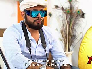 Three Horny Young Guys Audition Submissive Redhead Nympho