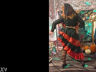 Hotwife steffi pussy dance pmv two one, seducing with mature allure.