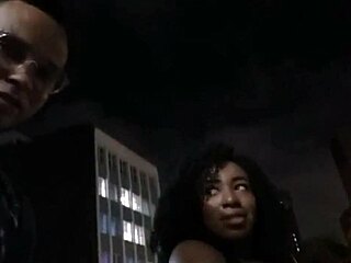 Did I fuck that hot brunette black on the street despite the danger?