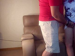 18 year old stepsis fucked and cumshot on pussy