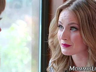 Milf Fucked By Two Young Babes In Lesbian Threesome