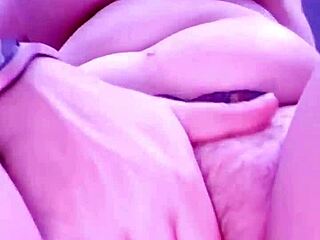 In this whatsapp sex video, a woman strips to underwear for a steamy camshot with big tits and monster cock