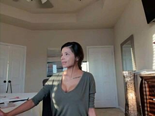 Judge enjoys teasing with fake tits