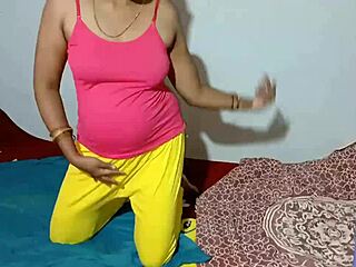 stepmom enjoys family time with her big ass indian cute desi nude husband