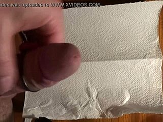 Close-Up Cumshot Scene