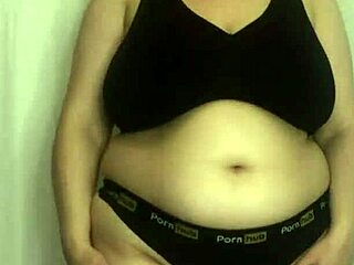 Trying Bikini Bras On Big Ass Bbw Chubby Tits