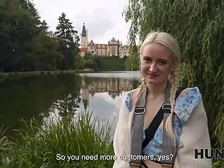 Young Hunter Spots Tight Teen in Park for Rough Encounter