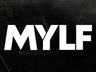 Stepmom practices massage skills on stepson's cock in taboo kitchen encounter