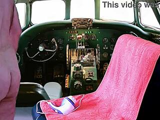 Preview of blowjob in the cockpit with agarabas and olpr gaping anal