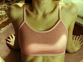 Blindfolded eastern european lingerie models