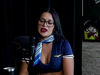 Did you dream of being a flight attendant? Tifany Rocha got fired for fucking on the plane.