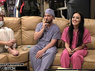 BLAIRE CELESTES PUSSY GETS FILLED WITH CUM IN HOSPITAL FETISH